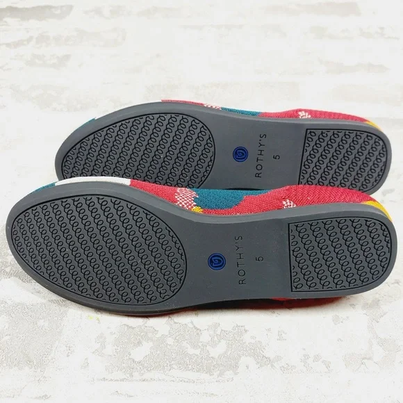 NEW Rothy's Amber Moroccan Round Toe Slip On Flat Loafers K65 - Picture 6 of 9